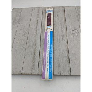 Vintage J&P Coats Polyester Invisible Zipper 12"-14" Bayberry Red 39-B